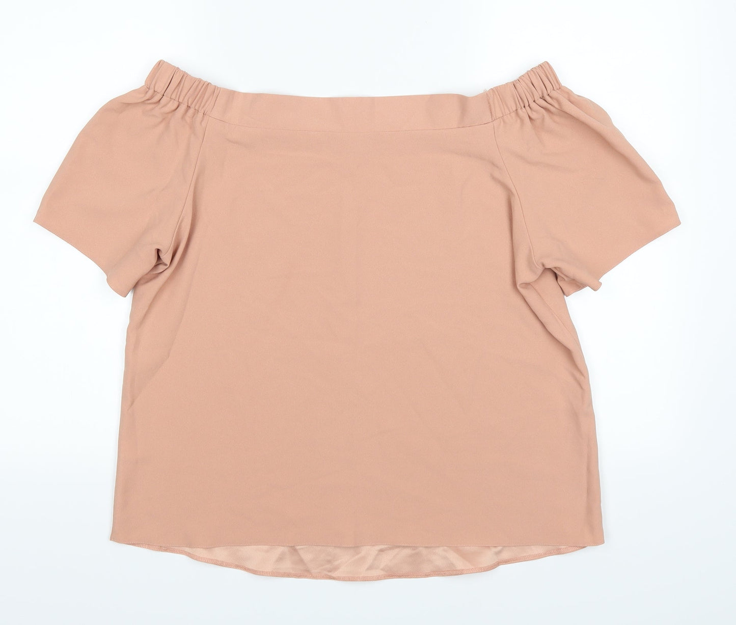 F&F Womens Beige   Basic Blouse Size 12