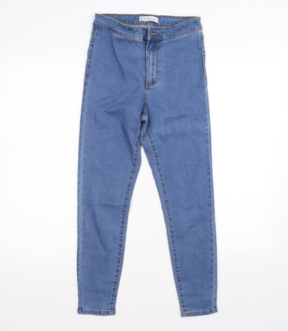 denim co Womens Blue  Denim Jegging Leggings Size 10 L26 in