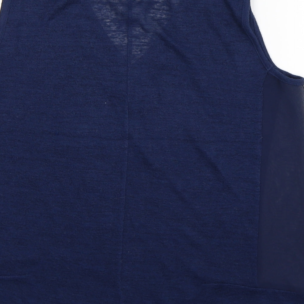 savida Womens Blue   Basic T-Shirt Size 10