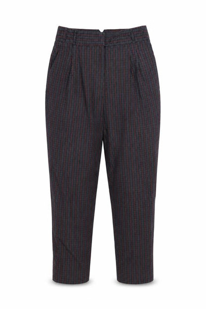 Womens UK Size 8 River Island Regular Fit Capri Blue Trousers