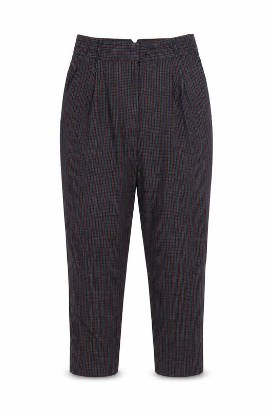 Womens UK Size 8 River Island Regular Fit Capri Blue Trousers