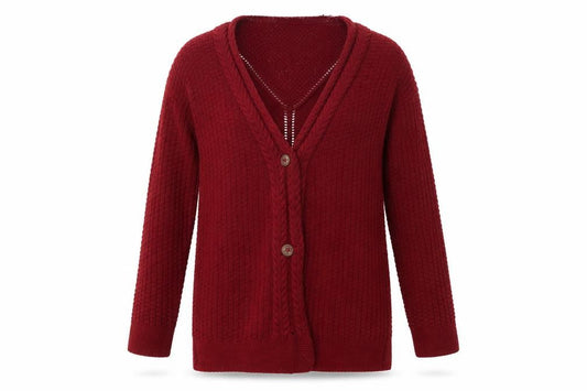 Boohoo Womens Red   Cape Jumper Size S