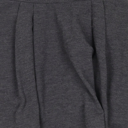 Diane Von Furstenburg Womens Grey   Pleated Skirt Size 4