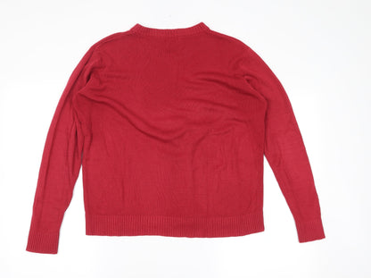 Berkertex Womens Red   Pullover Jumper Size 10