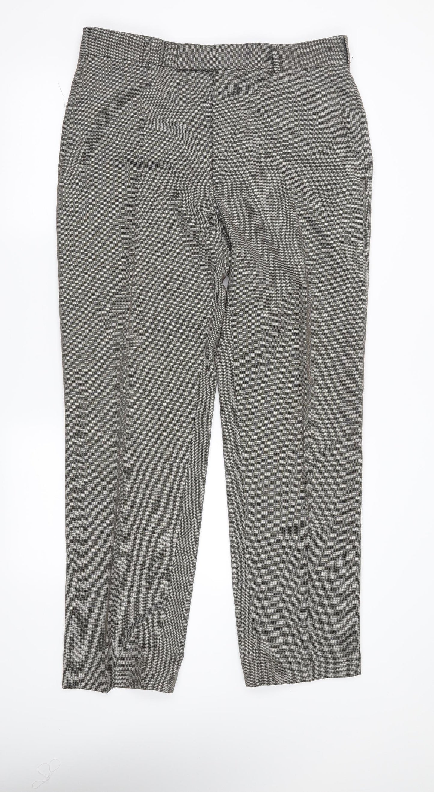 Chester  Womens Grey   Trousers  Size 34 L32 in
