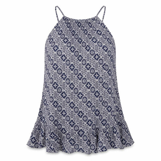 Marks & Spencer Womens Blue Floral  Basic Blouse Size 10