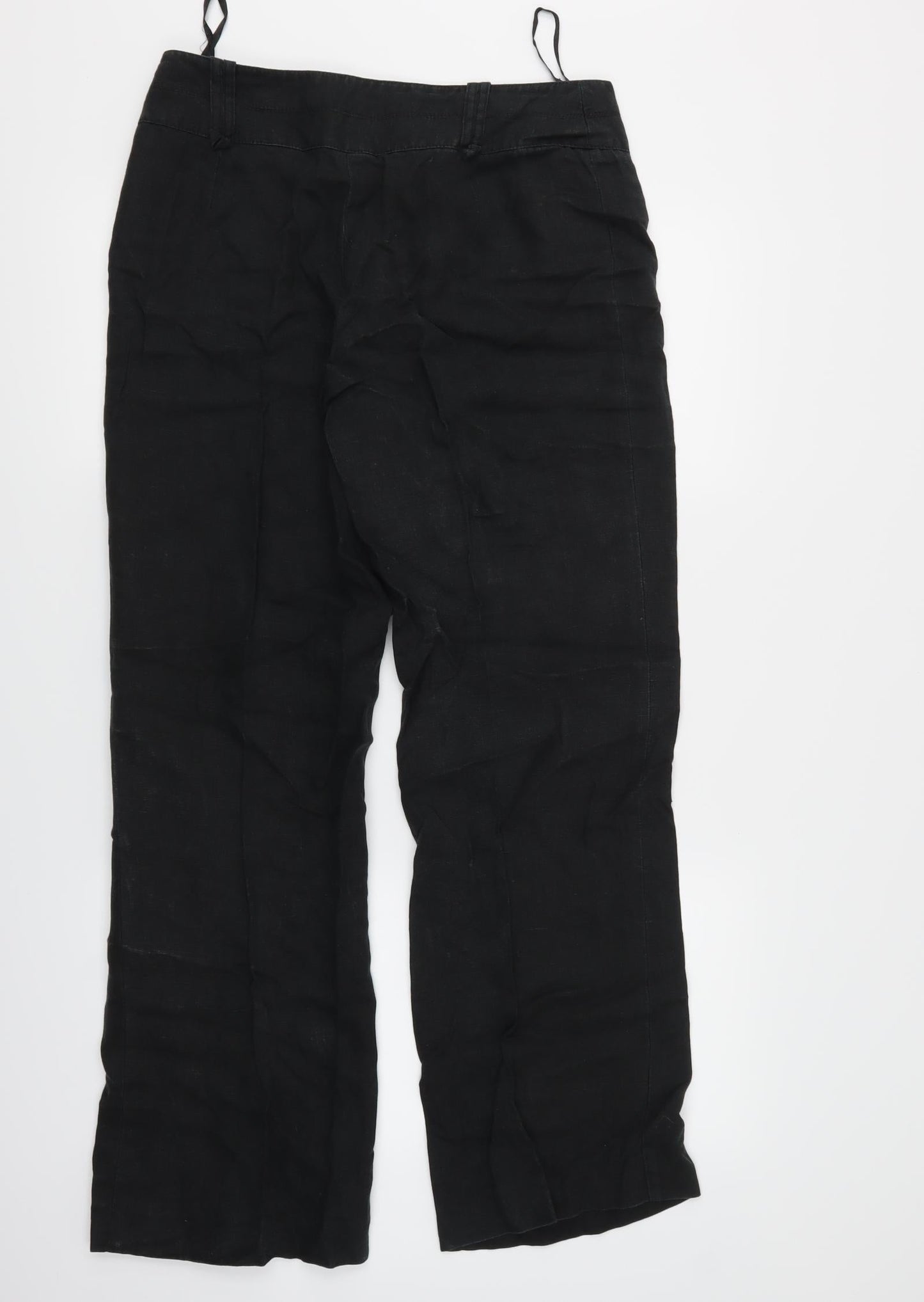Amphora Womens Black   Trousers  Size 12 L30 in