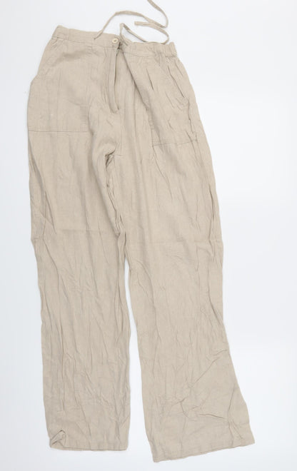 Diamonds Womens Beige   Trousers  Size M L27.5 in