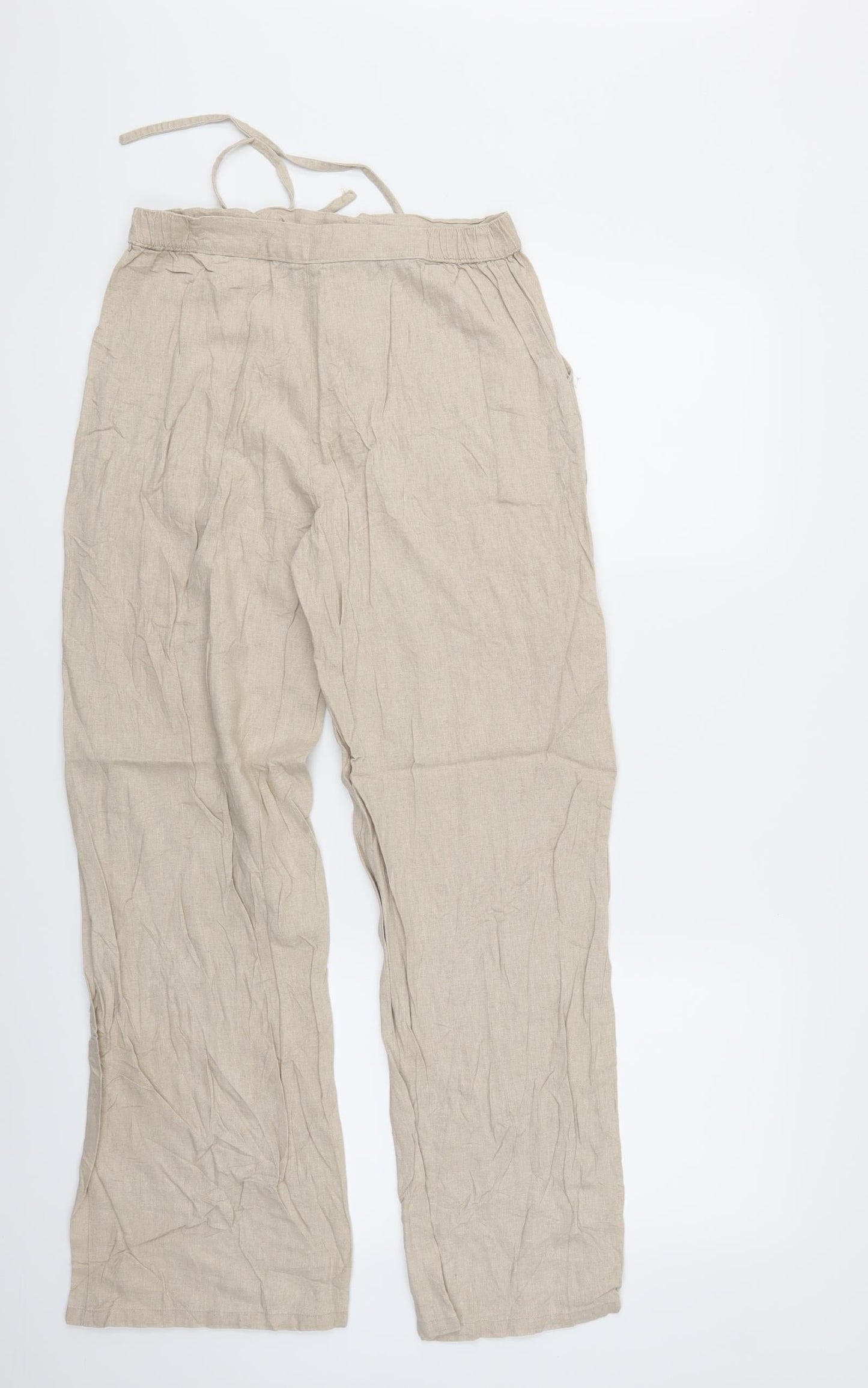 Diamonds Womens Beige   Trousers  Size M L27.5 in