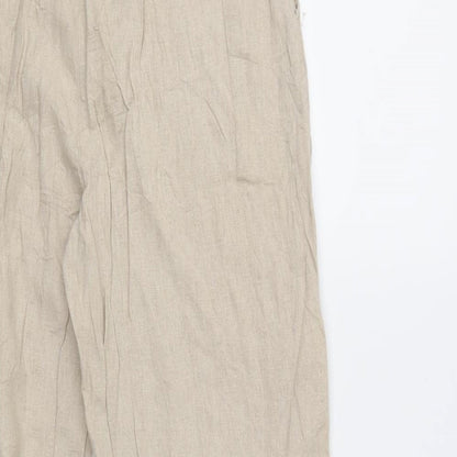 Diamonds Womens Beige   Trousers  Size M L27.5 in