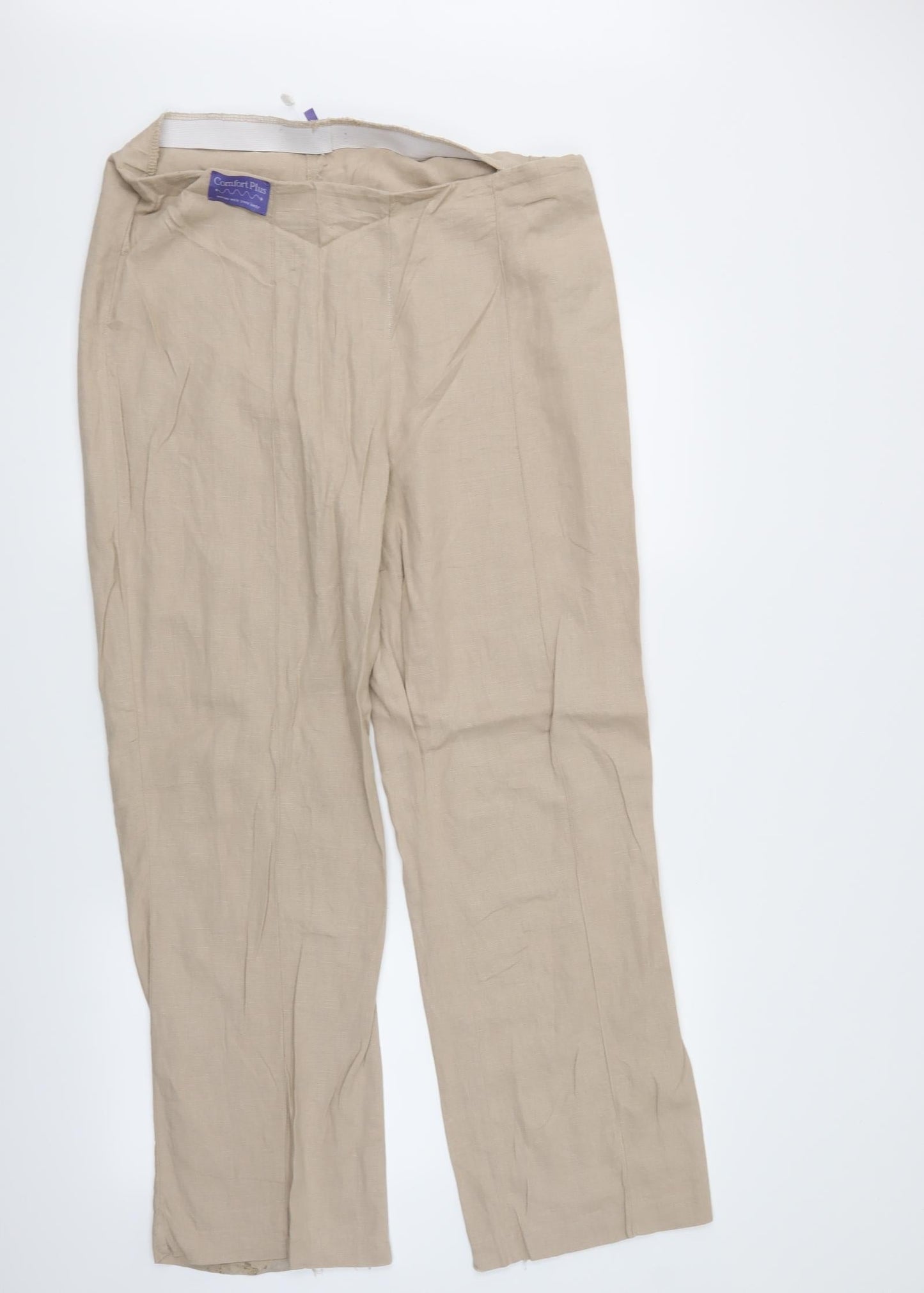 Autonomy Womens Beige   Trousers  Size 16 L29 in