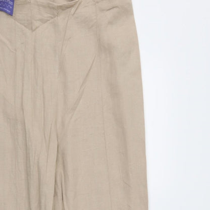 Autonomy Womens Beige   Trousers  Size 16 L29 in