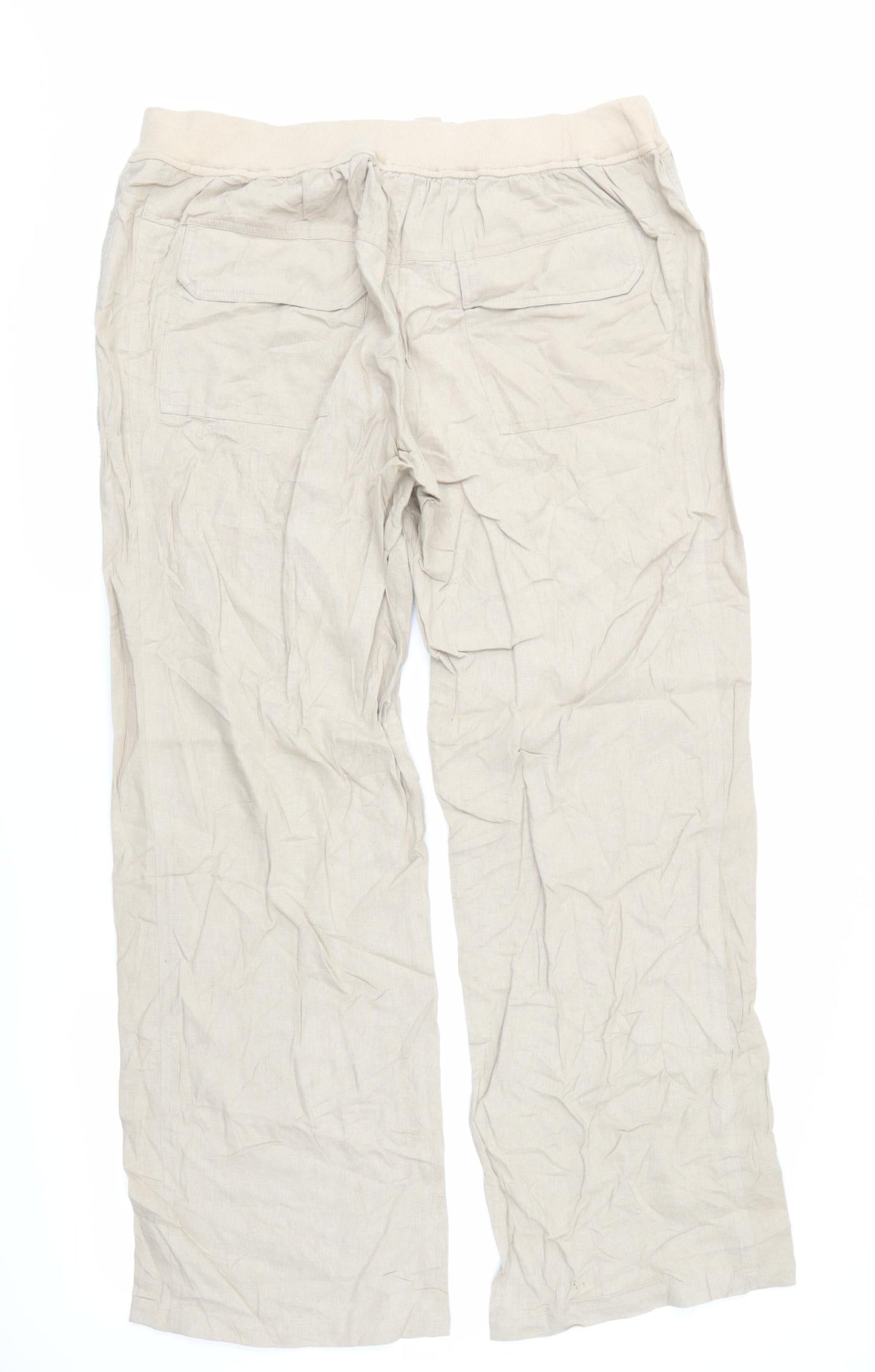 George Womens Beige   Trousers   L29.5 in