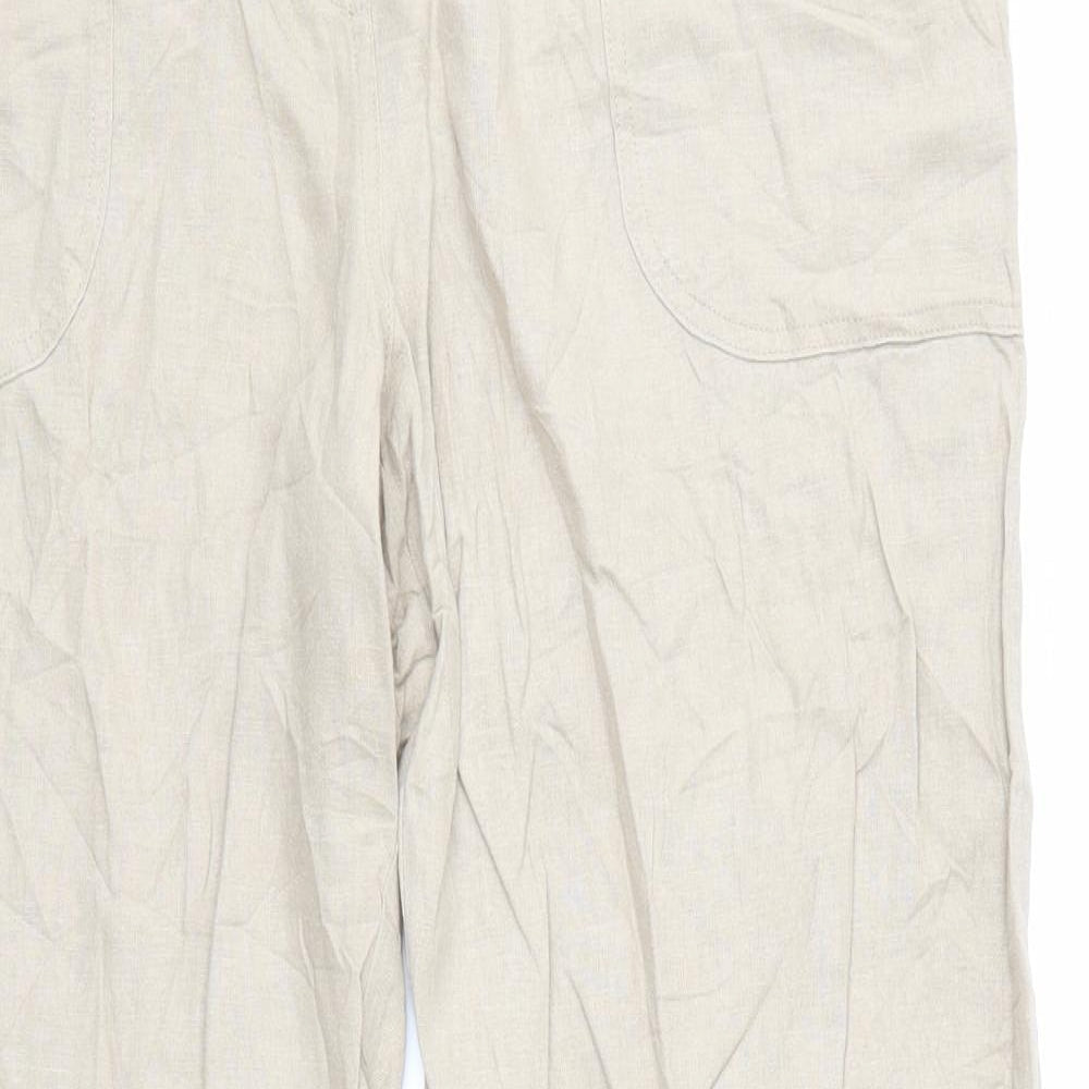 George Womens Beige   Trousers   L29.5 in