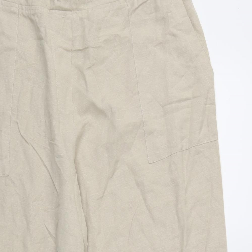Womens UK Size 18 Julipa Regular Fit  Ivory Trousers