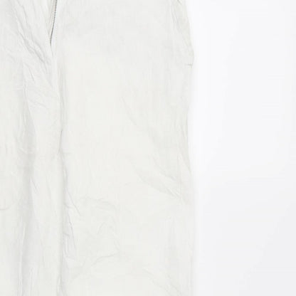 The Trend House Womens White   Trousers  Size L L29 in
