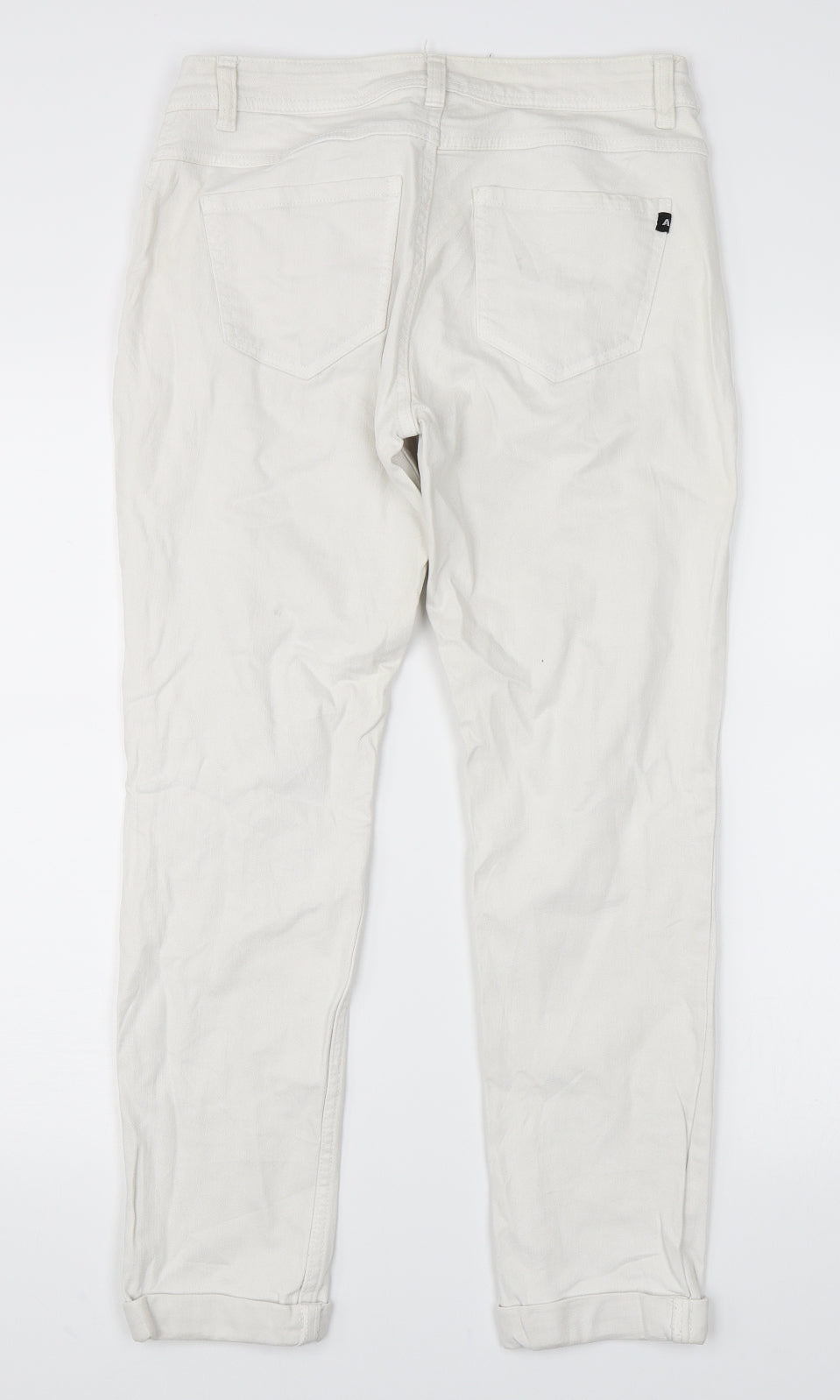 Womens UK Size 10 Up Fashion Regular Fit Skinny White Jeans
