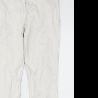 Womens UK Size 10 Up Fashion Regular Fit Skinny White Jeans