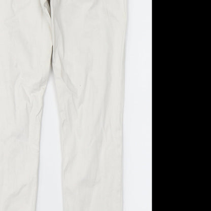 Womens UK Size 10 Up Fashion Regular Fit Skinny White Jeans