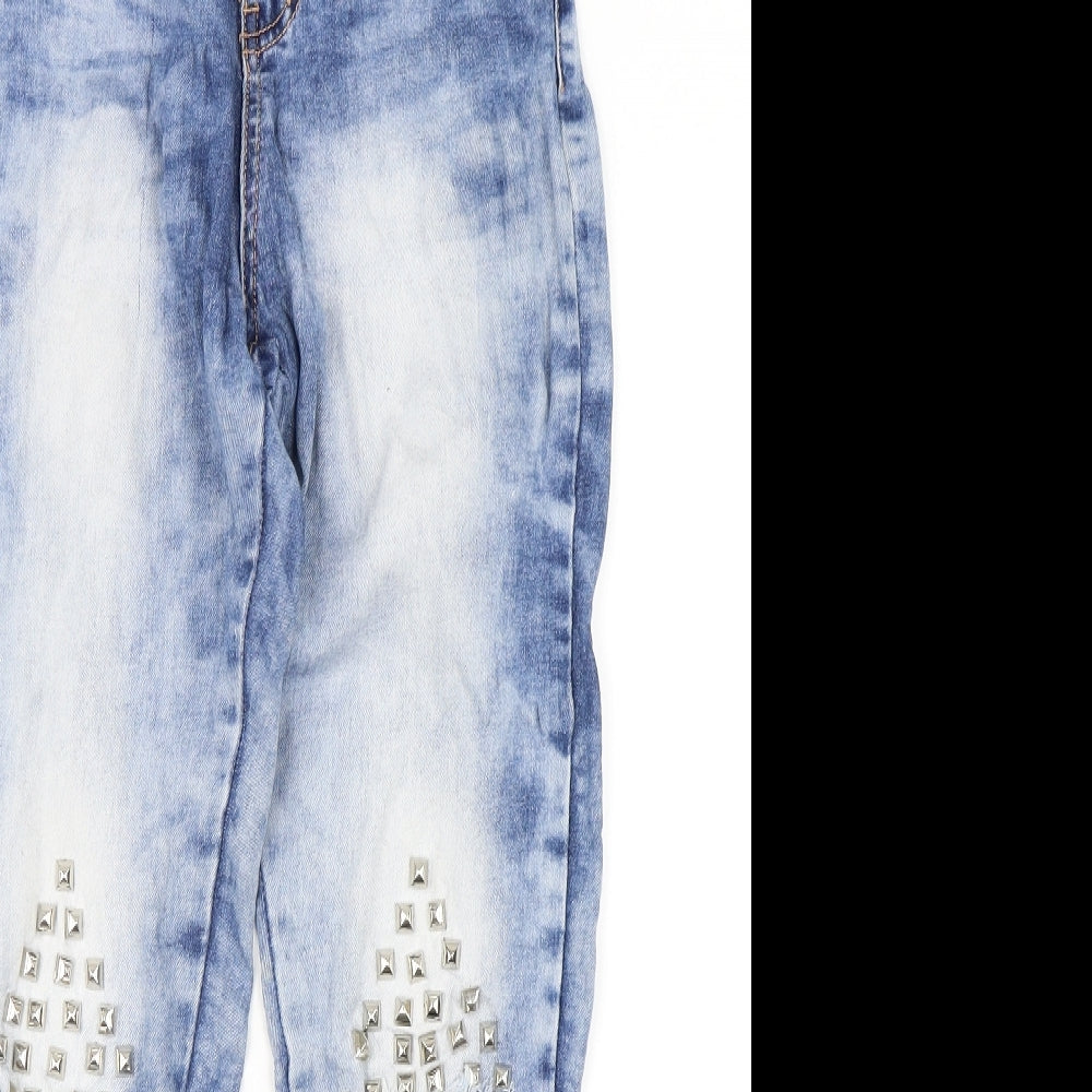 Womens UK Size 24 in Miss RJ Regular Fit Skinny Blue Jeans