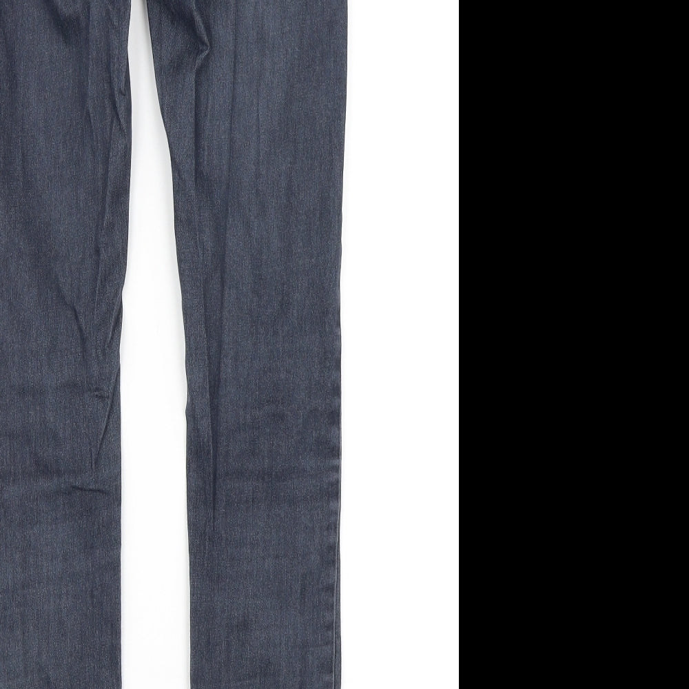 Womens UK Size 8 Newlook Regular Fit Skinny Grey Jeans