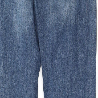 Womens UK Size 28 in H&M Regular Fit Skinny Blue Jeans