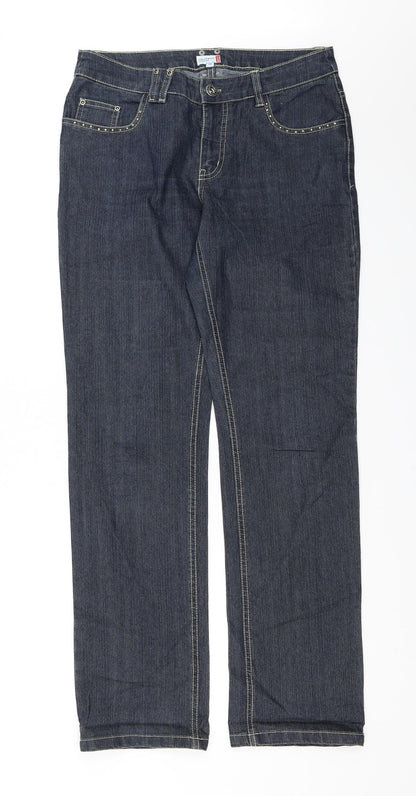 Outfit Fashion Womens Blue   Straight Jeans Size 31 in L32 in