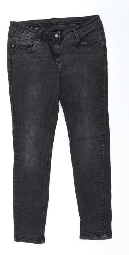 Yessican Womens Black   Skinny Jeans Size 34 in L30 in