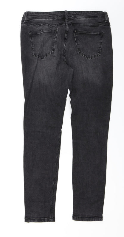 Yessican Womens Black   Skinny Jeans Size 34 in L30 in