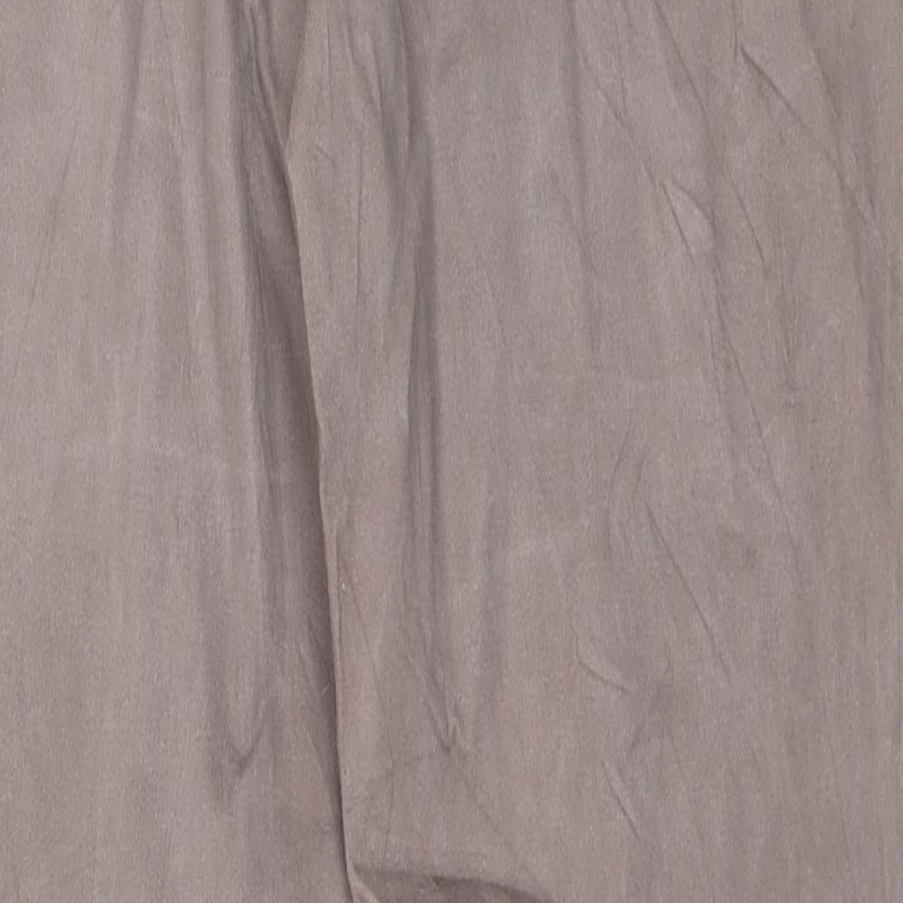 Laura T Womens Brown   Trousers  Size 10 L32 in