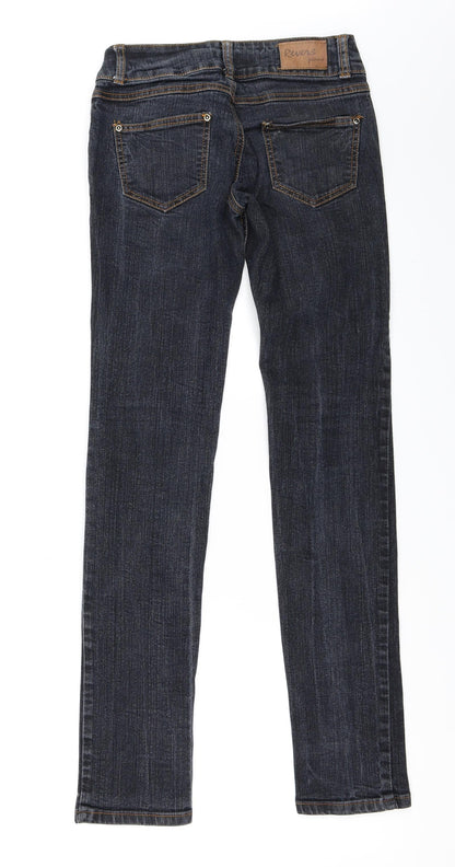 Revers Womens Black   Straight Jeans Size 26 in L31 in