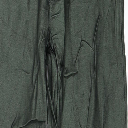 Jet Liue Womens Green   Skinny Jeans Size 36 in L30 in - Wet Look