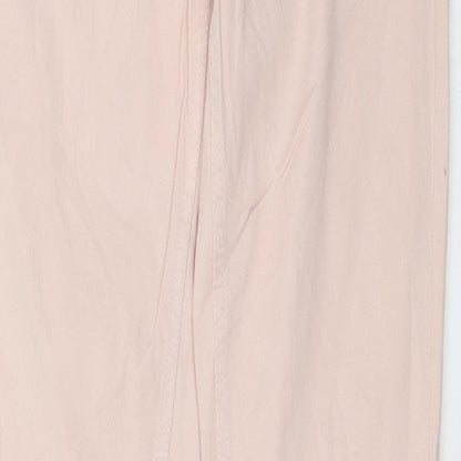H&M Womens Pink   Skinny Jeans Size 8 L33 in