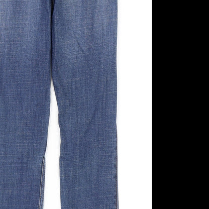 F&F Womens Blue   Straight Jeans Size 8 L24 in