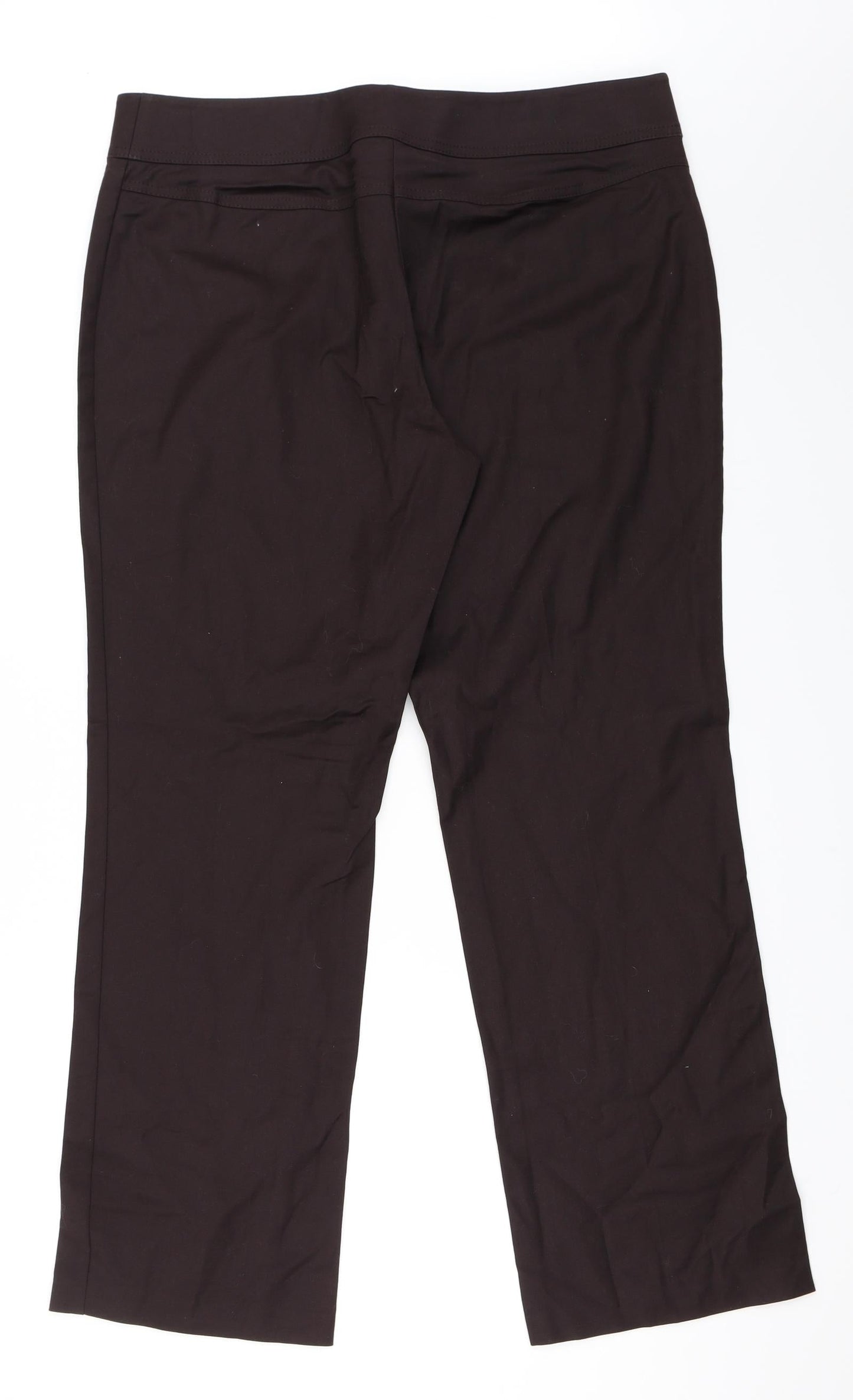 Womens UK Size 18 Preworn Regular Fit  Purple Trousers