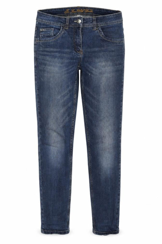 Womens UK Size 8 Cecilia Classics Regular Fit Skinny Blue Jeans