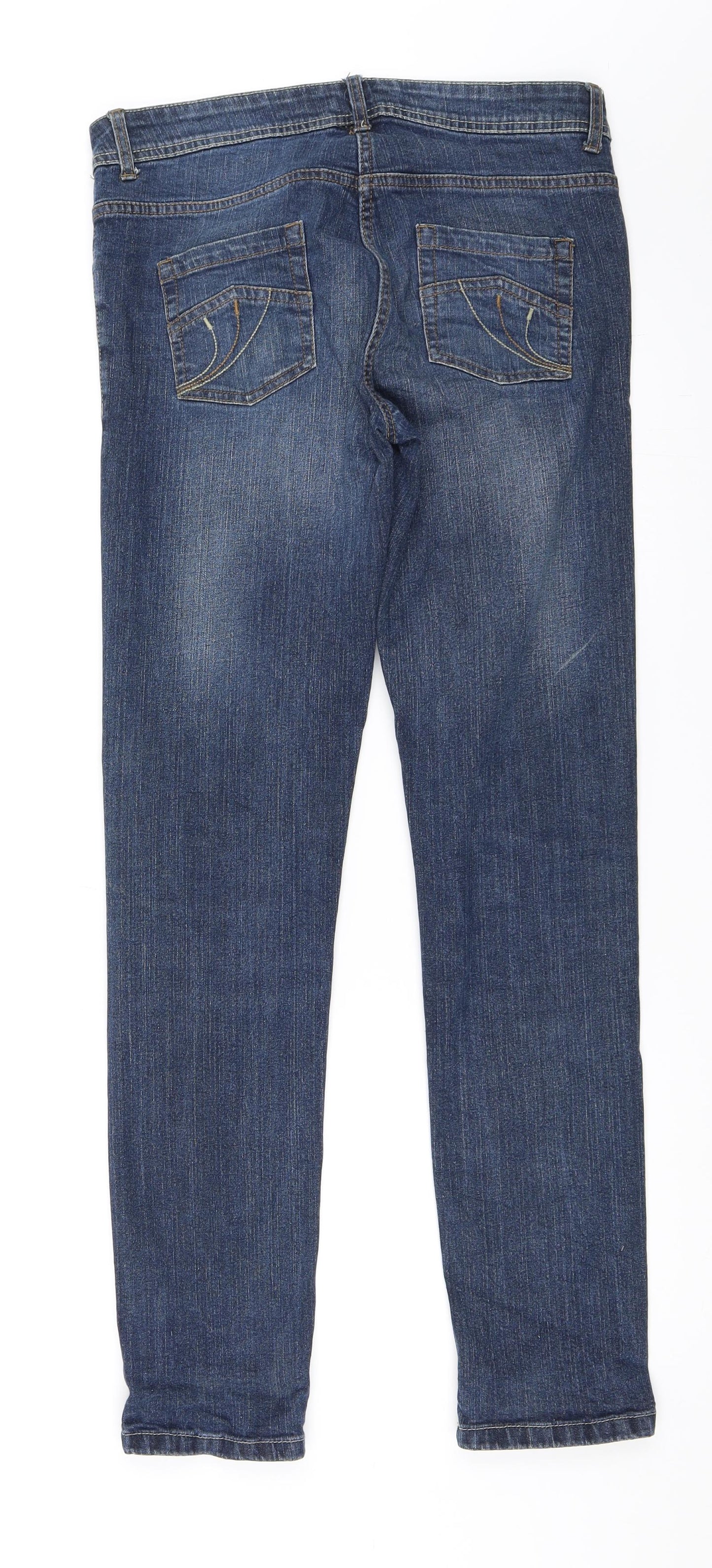 Womens UK Size 8 Cecilia Classics Regular Fit Skinny Blue Jeans