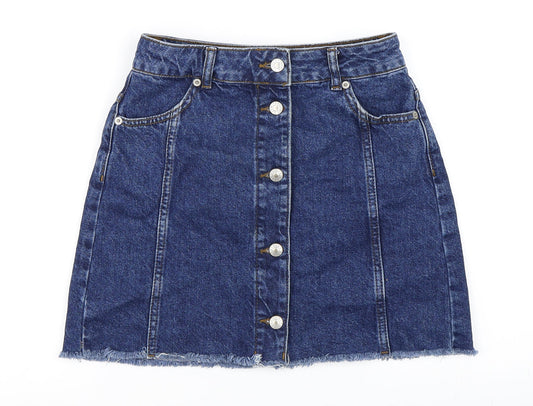 Womens UK Size 8 Topshop A-Line  Skirt