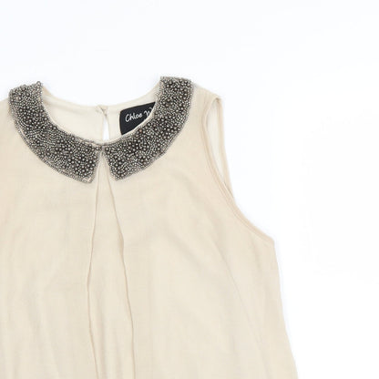 Autonomy Womens Beige   Basic Blouse Size 10