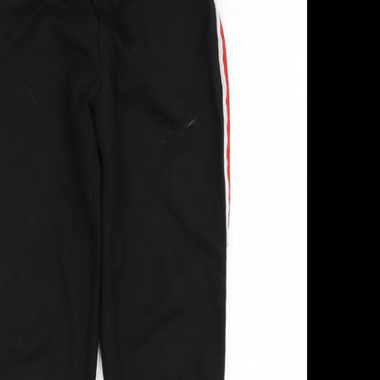 New Look Womens Black Striped  Trousers  Size 8 L28 in