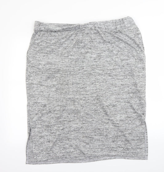 Capsule Womens Grey   Straight & Pencil Skirt Size 22