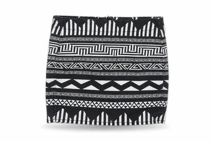 Womens UK Size 8 H&M Black Mini Skirt