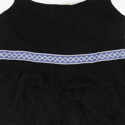 Womens UK Size S Love & Other Things Black Basic Tank