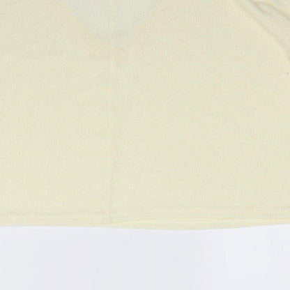 Primark Womens Yellow   Henley Jumper Size S
