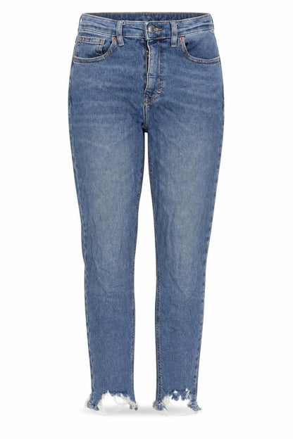 Womens UK Size 8 Topshop Regular Fit Skinny Blue Jeans