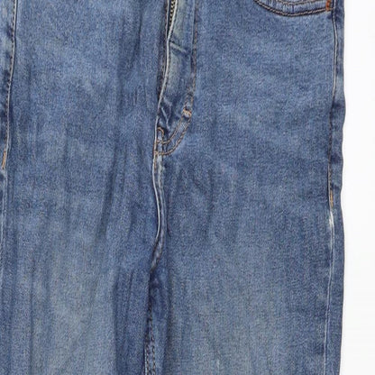 Topshop Womens Blue   Skinny Jeans Size 8 L28 in