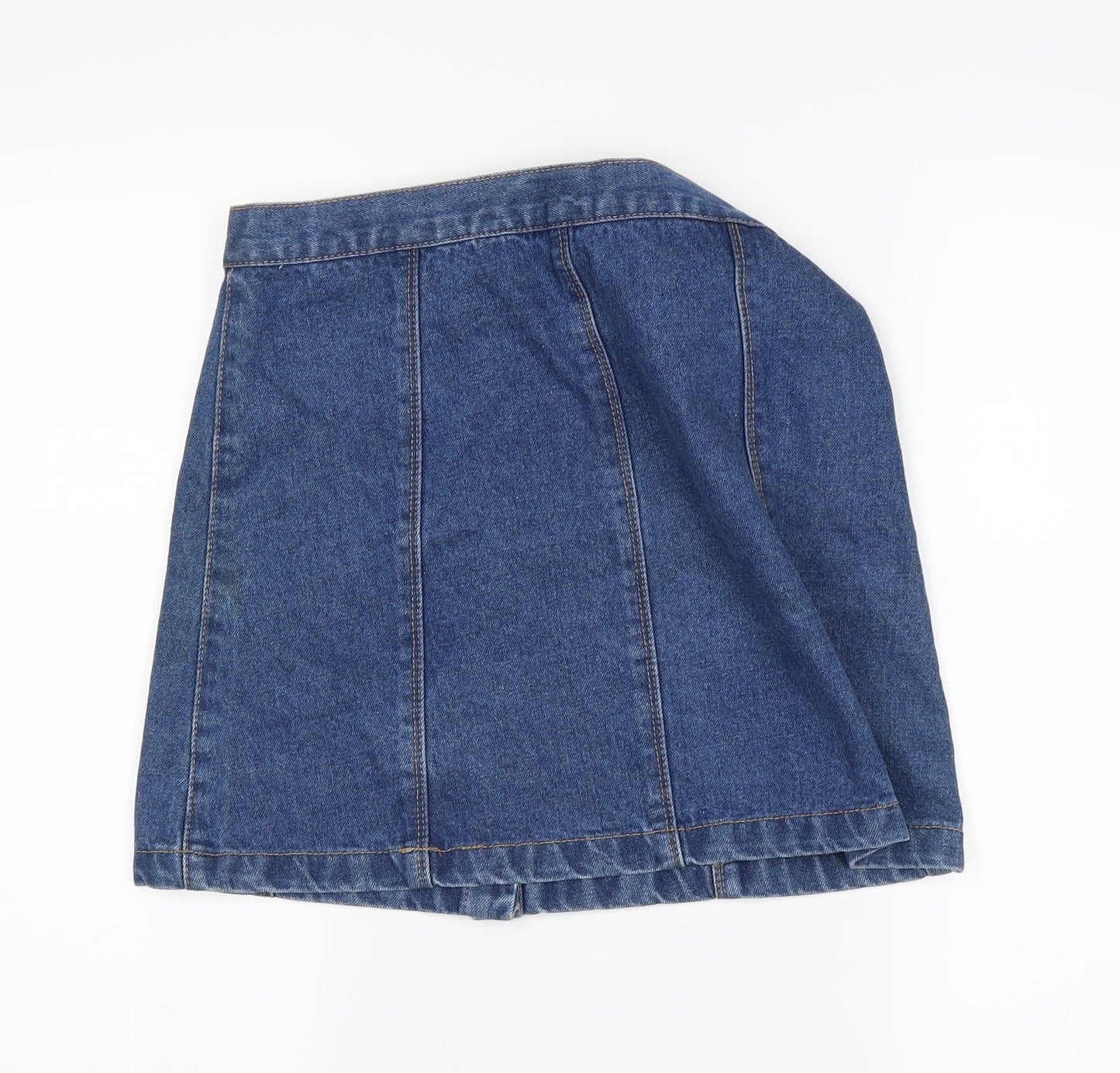 The Rockin Rev Womens Blue   A-Line Skirt Size 10
