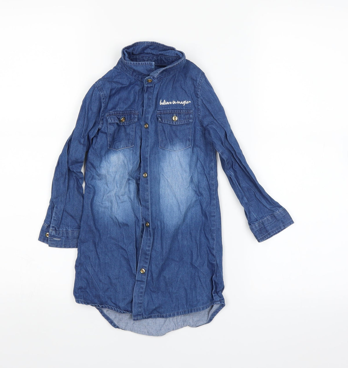 Front view of Primark Baby Blue A-Line, size 24, Months