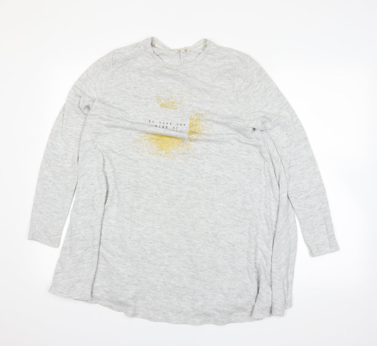 River Island Womens Grey   Pullover Jumper Size 10