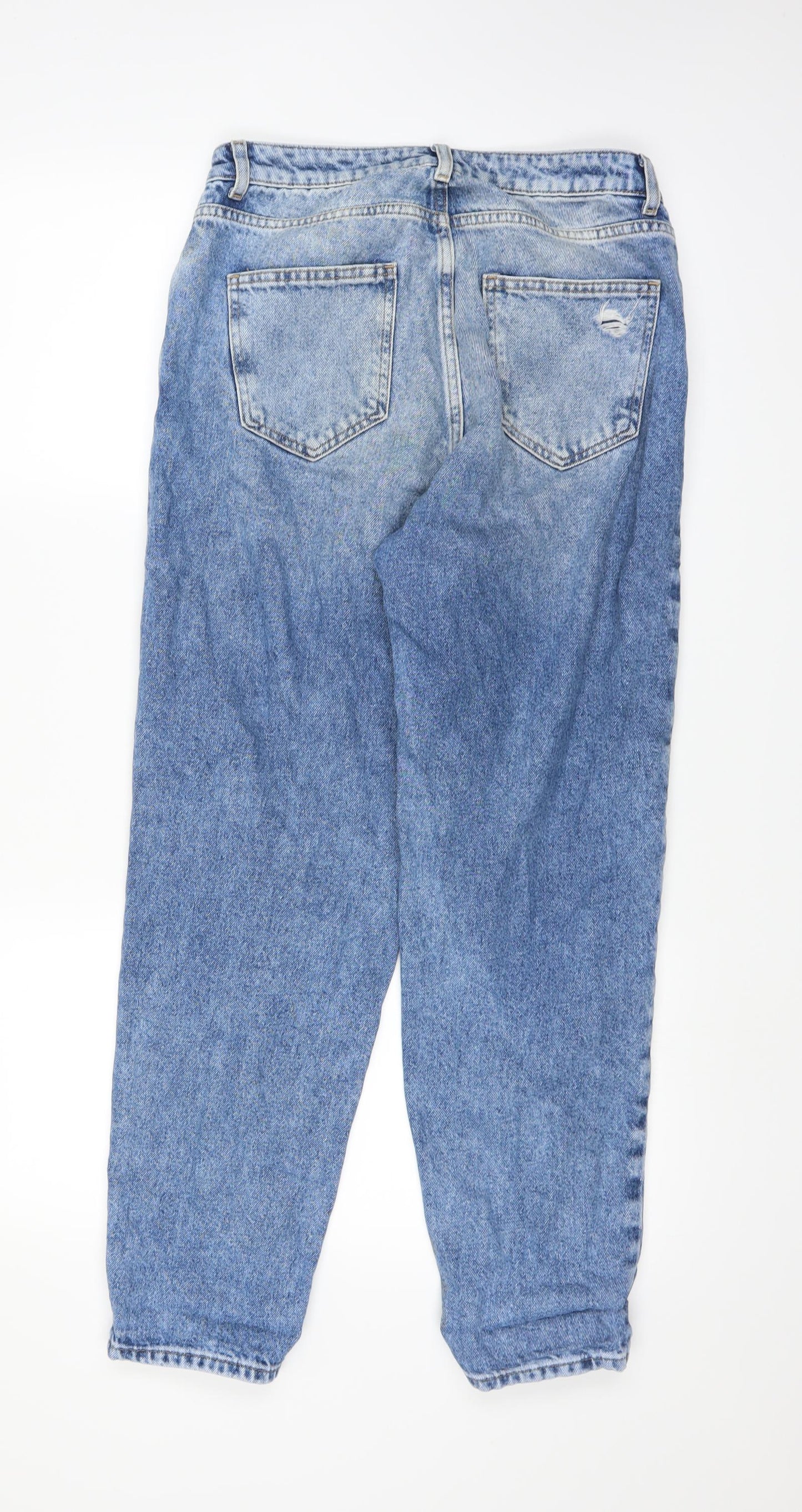 Womens UK Size 10 DENIMCO Regular Fit Straight Blue Jeans